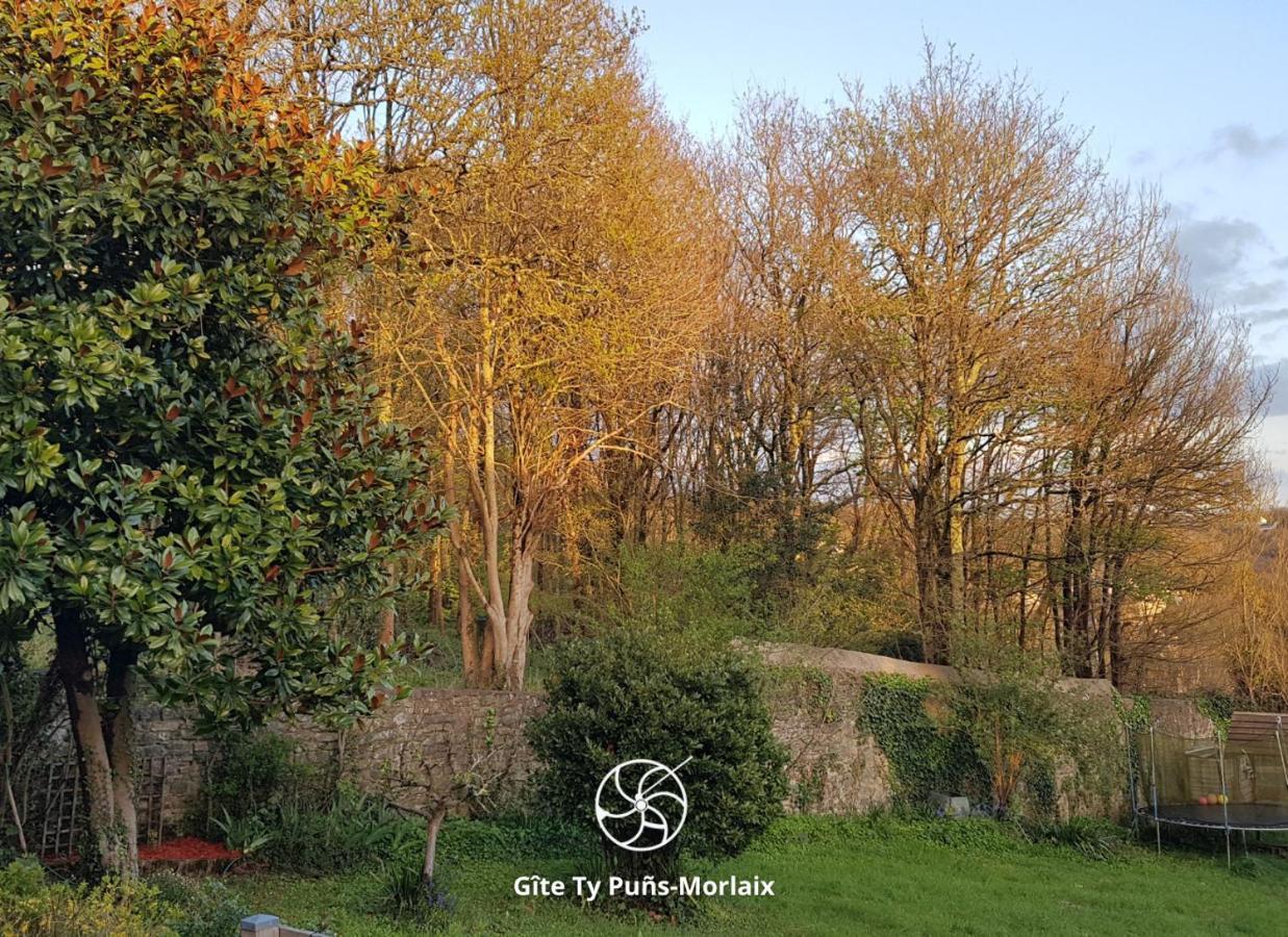 Apartment Ty Puns - Ecoresponsable Dans Un Espace Verdoyant En Centre-ville Morlaix