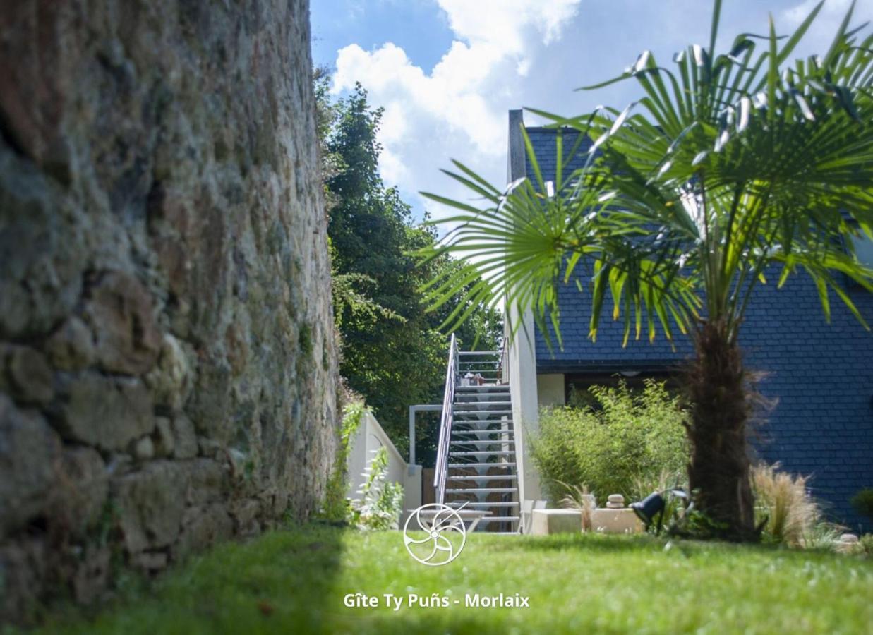 Ty Puns - Ecoresponsable Dans Un Espace Verdoyant En Centre-ville Apartment Morlaix